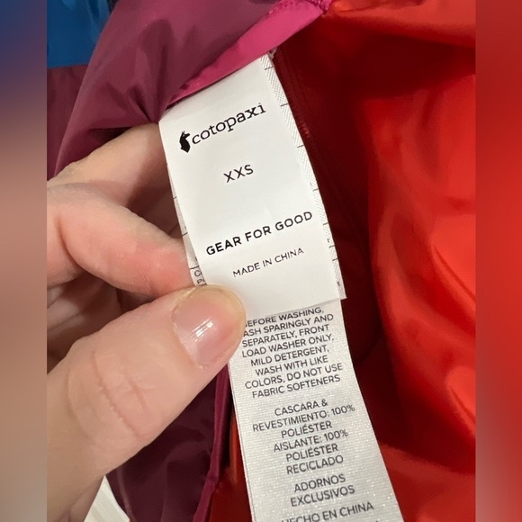 Cotopaxi Teca Calido Reversible Water Repellent Hooded Vest- Size XXS - NWT - Picture 5 of 11